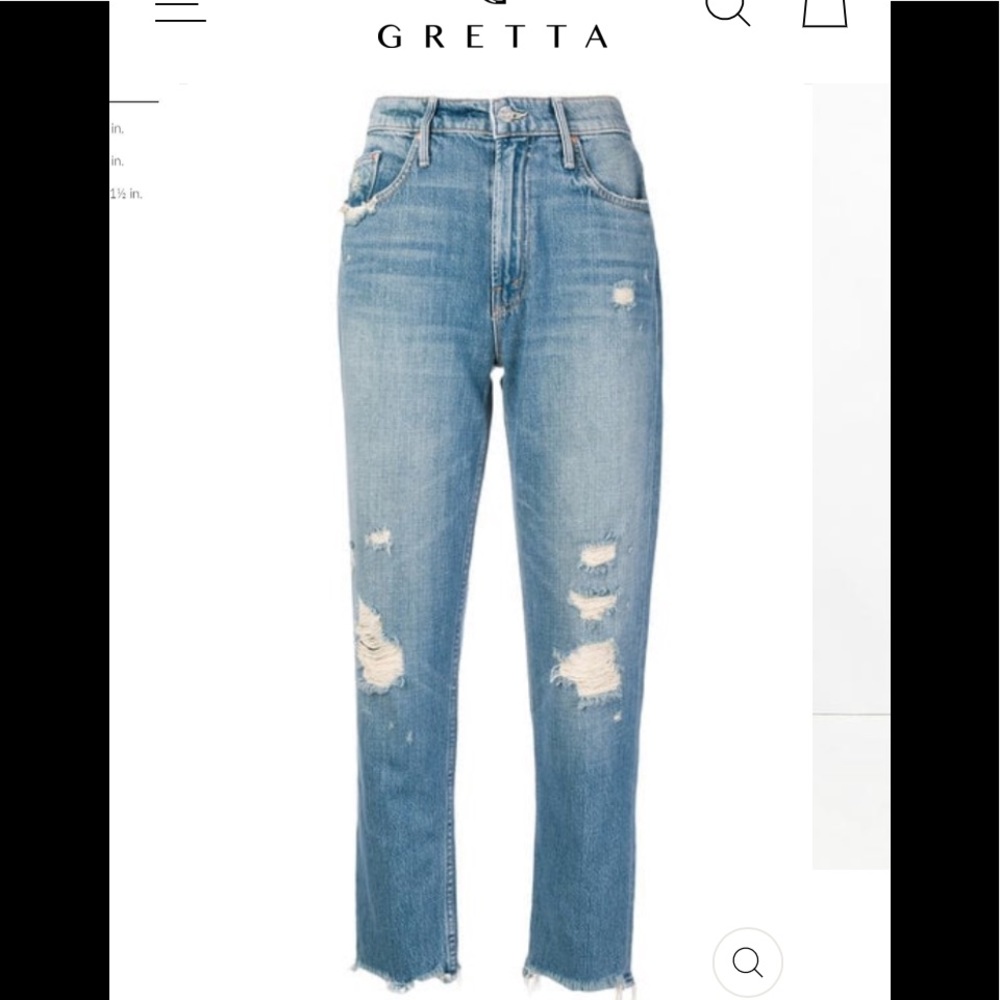 Mother Denim The Cardinal Sinner Ankle Jeans - Picture 6 of 16
